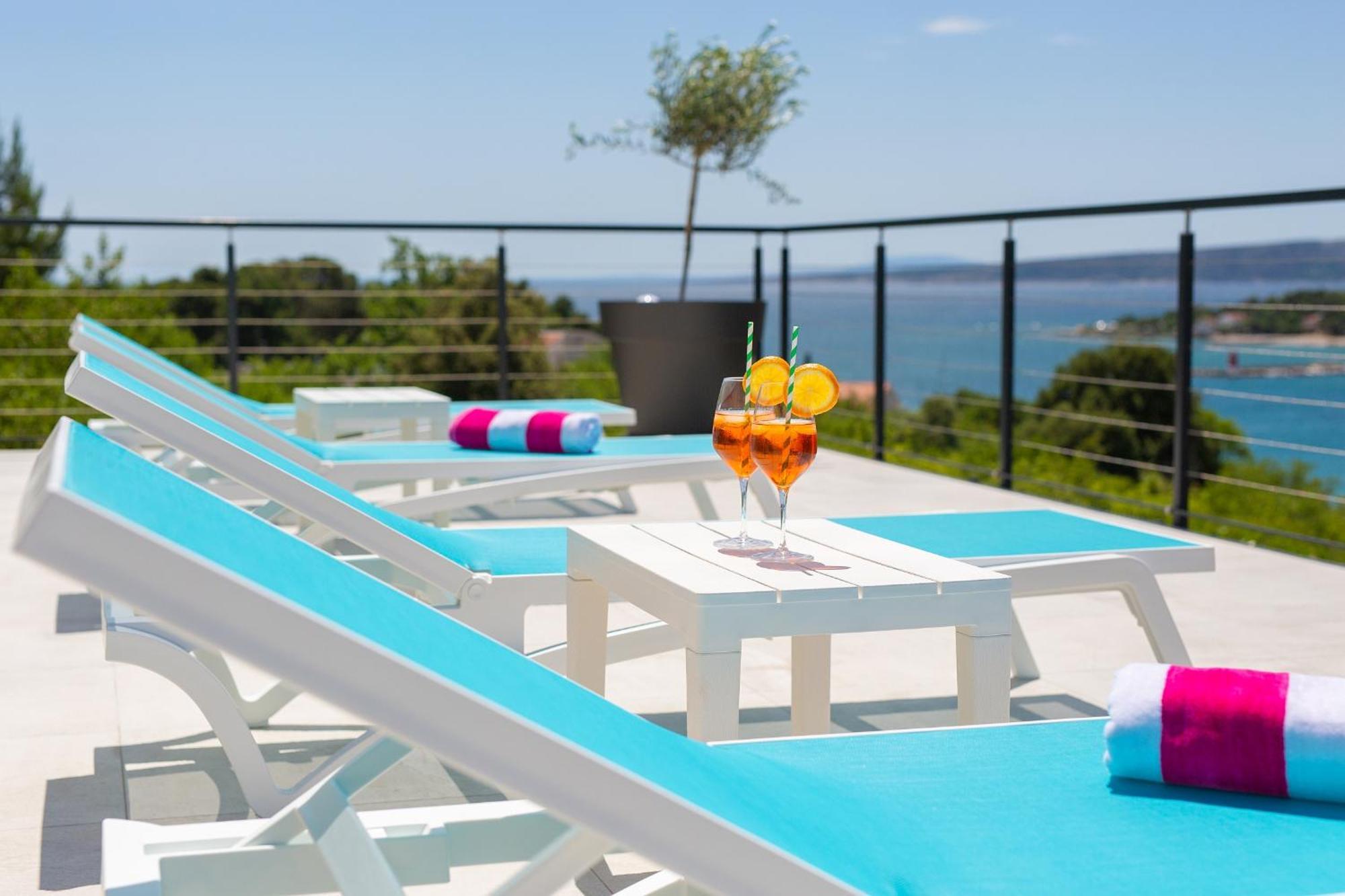 Unique Apartment With Private Pool Krk Town Luaran gambar
